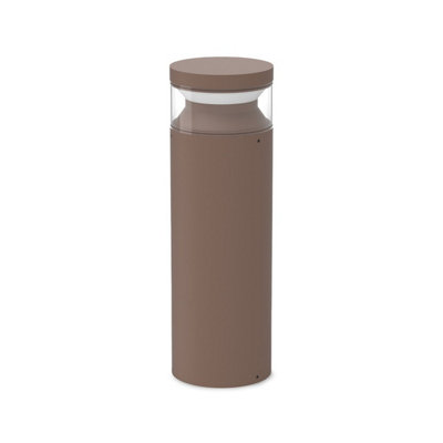 Ideal Lux Boeing 40Cm Led Outdoor Bollard Coffee 3000K Ip65 from B&Q