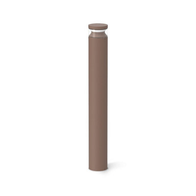 Ideal Lux Boeing 100Cm Led Outdoor Bollard Coffee 3000K Ip65 from B&Q