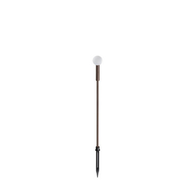 Ideal Lux Twiggy 65Cm Led Outdoor Spike Coffee 3000K Ip65 from B&Q