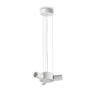 Luminosa Lighting Luminosa Set Up Multi Arm Pendant Ceiling Light White 3X E27 from B&Q