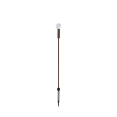 Ideal Lux Twiggy 90Cm Led Outdoor Spike Coffee 3000K Ip65 from B&Q