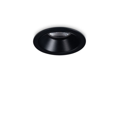 Ideal Lux Game 5.8Cm Led Recessed Downlight Black 3000K from B&Q