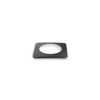Luminosa Lighting Luminosa Way Square Outdoor Recessed Ground Light Black 1X G9 Ip67 from B&Q