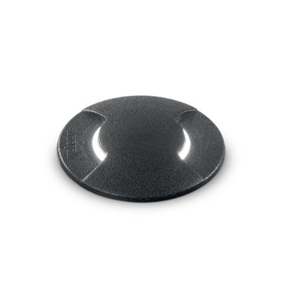 Luminosa Lighting Luminosa Way 16Cm Round 2 Direction Outdoor Recessed Ground Light Black 1X Gx53 Ip67 from B&Q