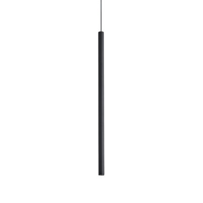 Luminosa Lighting Luminosa Look 40Cm Slim Pendant Ceiling Light Black 1X Led 220Lm 3000K from B&Q