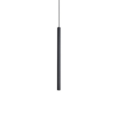 Luminosa Lighting Luminosa Look Square Slim Pendant Ceiling Light Black 1X Led 220Lm 3000K from B&Q