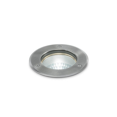 Luminosa Lighting Luminosa Park Round Outdoor Recessed Ground Light Steel 1X Gu10 Ip67 from B&Q