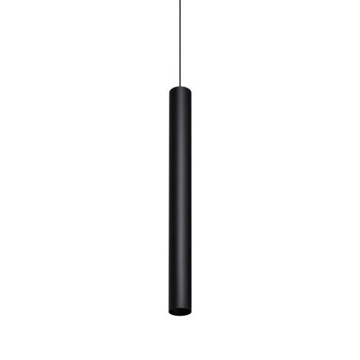 Luminosa Lighting Luminosa Look 70Cm Slim Pendant Ceiling Light Black 1X Gu10 from B&Q