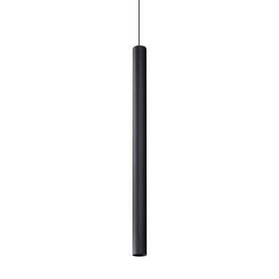 Luminosa Lighting Luminosa Look 100Cm Slim Pendant Ceiling Light Black 1X Gu10 from B&Q