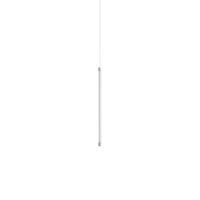 Luminosa Lighting Luminosa Tubix Slim Pendant Ceiling Light White 1X Led 850Lm 3000K from B&Q