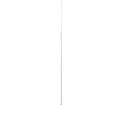Luminosa Lighting Luminosa Tubix Slim Pendant Ceiling Light White 1X Led 1200Lm 3000K from B&Q