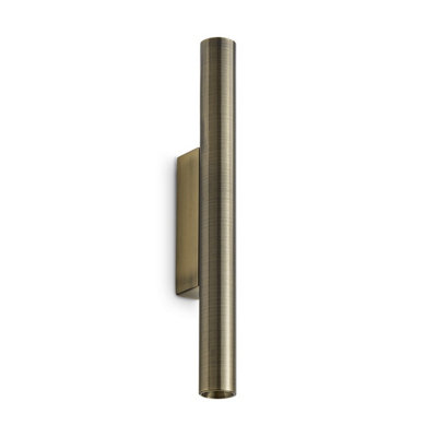 Luminosa Lighting Luminosa Look 30Cm Up & Down Wall Lamp Brass 2X Led 900Lm 3000K from B&Q