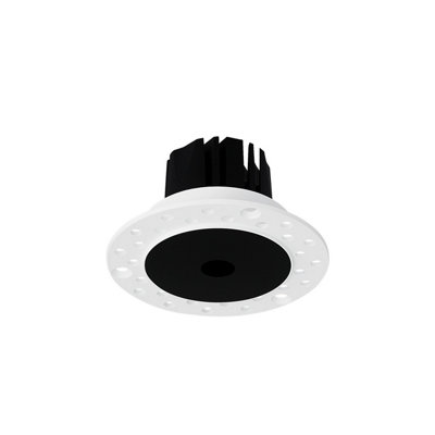 Luminosa Lighting Luminosa Infinity Trimless Recessed Downlight Black 1X Led 7W 520Lm 3000K from B&Q