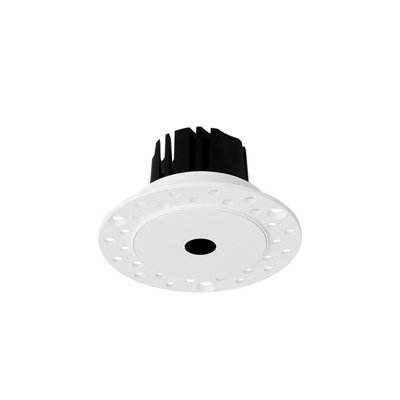 Luminosa Lighting Luminosa Infinity Trimless Recessed Downlight White 1X Led 7W 520Lm 3000K from B&Q