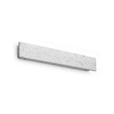 Luminosa Lighting Luminosa Zig Zag Rectangle Integrated Led Wall Lamp Cement 2100Lm 3000K from B&Q