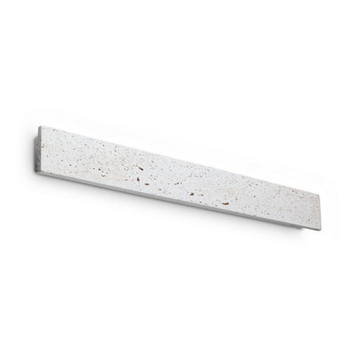 Luminosa Lighting Luminosa Zig Zag Rectangle Integrated Led Wall Lamp Cement 2350Lm 3000K from B&Q