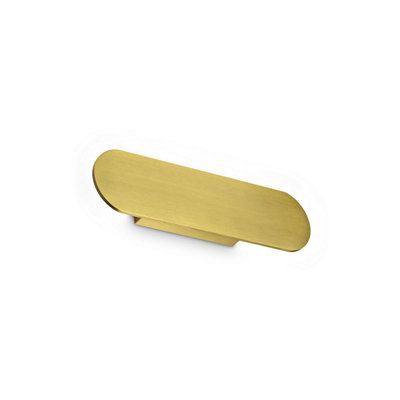 Luminosa Lighting Luminosa Zig Zag Oval Integrated Led Wall Lamp Brass 1300Lm 3000K from B&Q