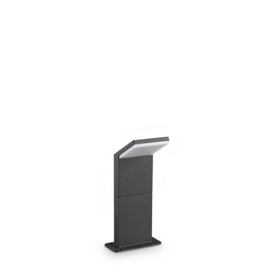 Luminosa Lighting Luminosa Style 30Cm Outdoor Pedestal Light Anthracite 1X Led 950Lm 3000K Ip54 from B&Q