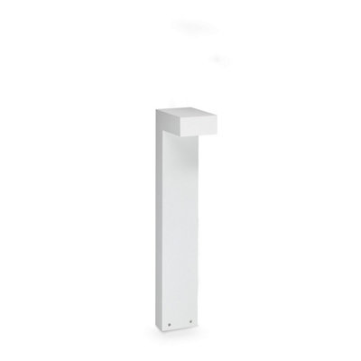 Luminosa Lighting Luminosa Sirio 60Cm Outdoor Bollard White 1X Led 1100Lm 3000K Ip65 from B&Q