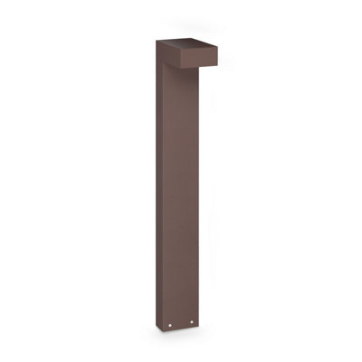 Luminosa Lighting Luminosa Sirio 80Cm Outdoor Bollard Coffee 1X Led 1100Lm 3000K Ip65 from B&Q