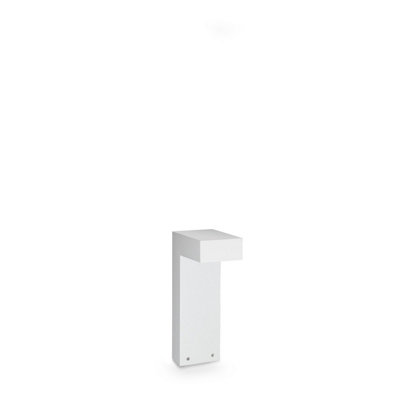 Luminosa Lighting Luminosa Sirio 30Cm Outdoor Pedestal Light White 1X Gx53 Ip65 from B&Q