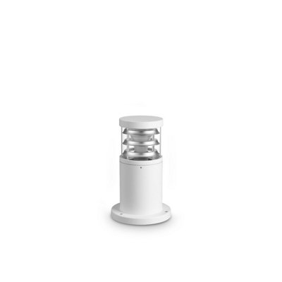Luminosa Lighting Luminosa Tronco 25Cm Outdoor Pedestal Light White 1X E27 Ip65 from B&Q