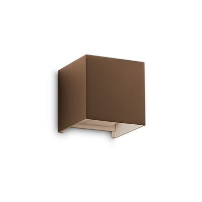 Luminosa Lighting Luminosa Atom 10Cm Outdoor Up Down Wall Lamp Coffee 2X Led 1200Lm 4000K Ip54 from B&Q