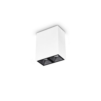Luminosa Lighting Luminosa Lika Surface Mounted Downlight White 1X Led 360Lm 3000K from B&Q