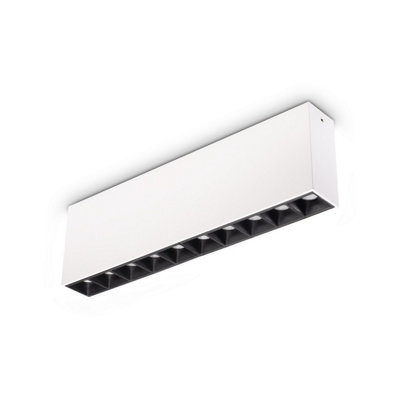 Luminosa Lighting Luminosa Lika Surface Mounted Downlight White 1X Led 2450Lm 3000K from B&Q