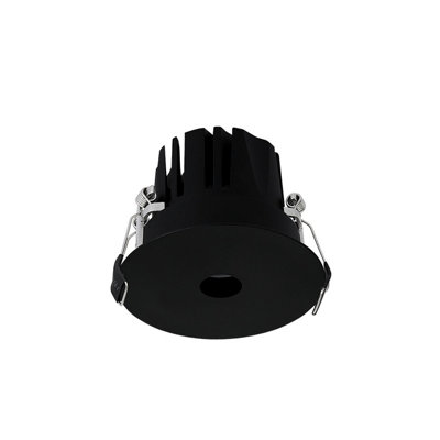 Luminosa Lighting Luminosa Infinity Recessed Downlight Black 1X Led 12W 1000Lm 3000K from B&Q