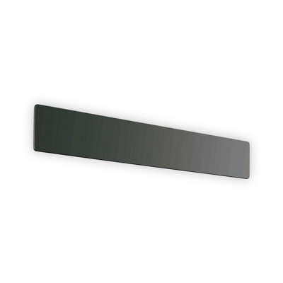 Luminosa Lighting Luminosa Zig Zag Rectangle Integrated Led Wall Lamp Black 2500Lm 4000K from B&Q