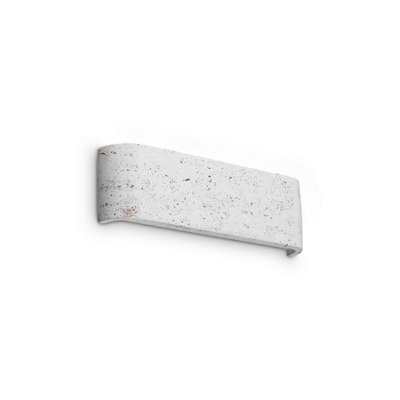 Luminosa Lighting Luminosa Delta 30Cm Up & Down Wall Lamp Cement 1X Led 1100Lm 3000K from B&Q