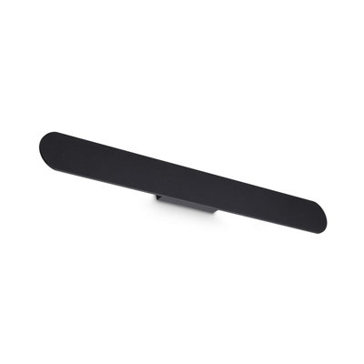 Luminosa Lighting Luminosa Zig Zag Oval Integrated Led Wall Lamp Black 3100Lm 3000K from B&Q