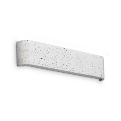 Luminosa Lighting Luminosa Delta 41Cm Up & Down Wall Lamp Cement 1X Led 1550Lm 3000K from B&Q