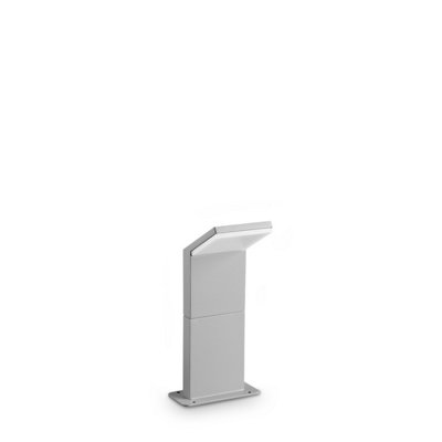Luminosa Lighting Luminosa Style 30Cm Outdoor Pedestal Light Grey 1X Led 950Lm 3000K Ip54 from B&Q