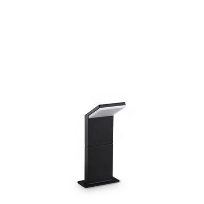 Luminosa Lighting Luminosa Style 30Cm Outdoor Pedestal Light Black 1X Led 950Lm 3000K Ip54 from B&Q