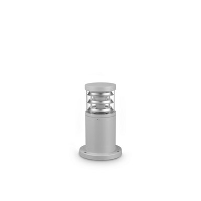 Luminosa Lighting Luminosa Tronco 25Cm Outdoor Pedestal Light Grey 1X E27 Ip65 from B&Q