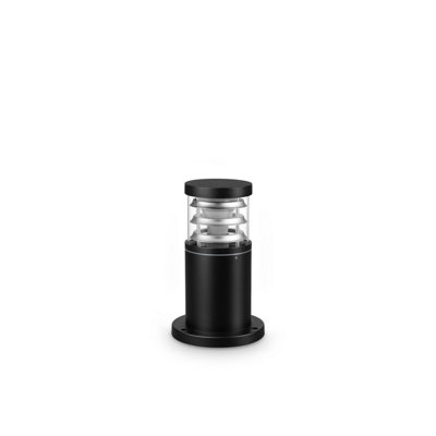 Luminosa Lighting Luminosa Tronco 25Cm Outdoor Pedestal Light Black 1X E27 Ip65 from B&Q