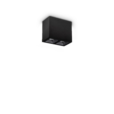 Luminosa Lighting Luminosa Lika Surface Mounted Downlight Black 1X Led 360Lm 3000K from B&Q