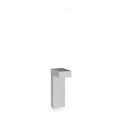 Luminosa Lighting Luminosa Sirio 30Cm Outdoor Pedestal Light Grey 1X Gx53 Ip65 from B&Q