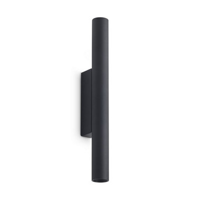 Luminosa Lighting Luminosa Look 30Cm Up & Down Wall Lamp Black 2X Led 900Lm 3000K from B&Q