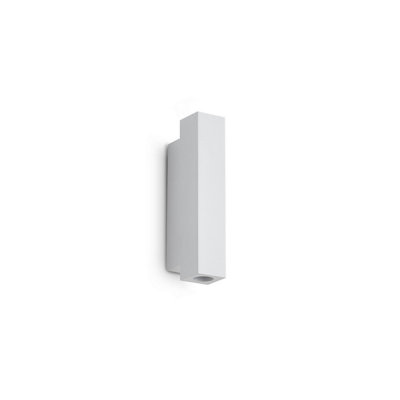 Luminosa Lighting Luminosa Look 15Cm Square Up & Down Wall Lamp White 2X Led 900Lm 3000K from B&Q