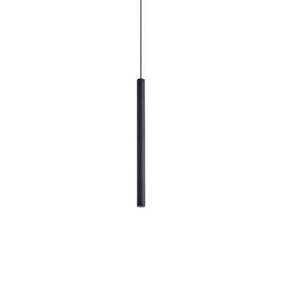 Luminosa Lighting Luminosa Look 25Cm Slim Pendant Ceiling Light Black 1X Led 220Lm 3000K from B&Q