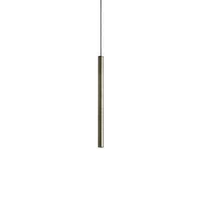 Luminosa Lighting Luminosa Look 25Cm Slim Pendant Ceiling Light Brass 1X Led 220Lm 3000K from B&Q