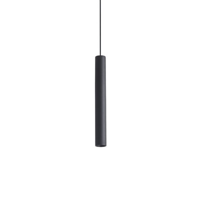 Luminosa Lighting Luminosa Look 25Cm Slim Pendant Ceiling Light Black 1X Led 1000Lm 3000K from B&Q