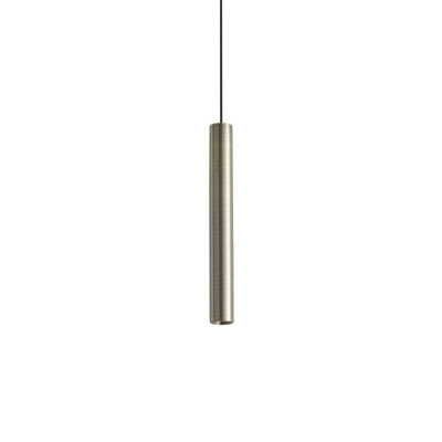 Luminosa Lighting Luminosa Look 25Cm Slim Pendant Ceiling Light Brass 1X Led 1000Lm 3000K from B&Q
