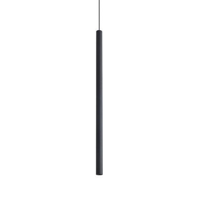 Luminosa Lighting Luminosa Look 70Cm Slim Pendant Ceiling Light Black 1X Led 1000Lm 3000K from B&Q