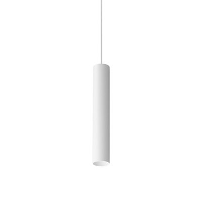 Luminosa Lighting Luminosa Look 25Cm Super Slim Pendant Ceiling Light White 1X Gu10 from B&Q