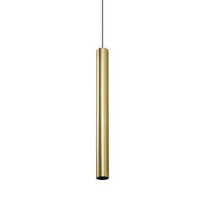 Luminosa Lighting Luminosa Look 70Cm Slim Pendant Ceiling Light Brass 1X Gu10 from B&Q