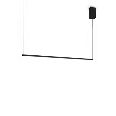 Luminosa Lighting Luminosa Essence Bar Pendant Ceiling Light Black 1X Led 2250Lm 3000K from B&Q